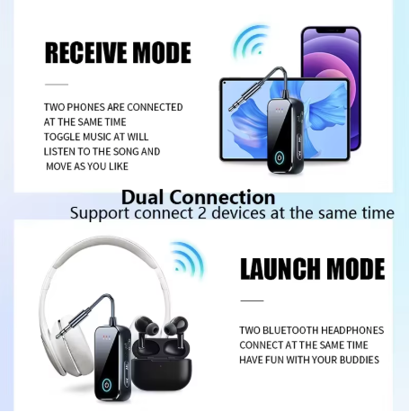 Wireless Bluetooth AUX Adapter 6.0