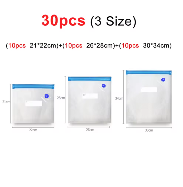 Portable Rechargeable Vacuum Sealer Kit