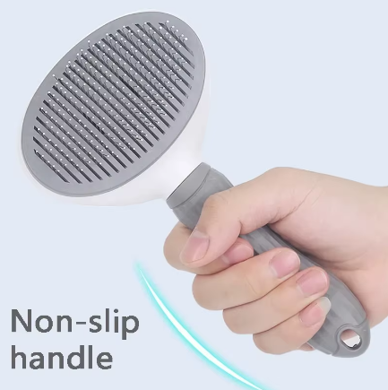 Self-Cleaning Pet Grooming Brush