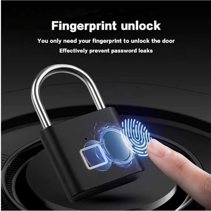 Rechargeable Fingerprint Padlock