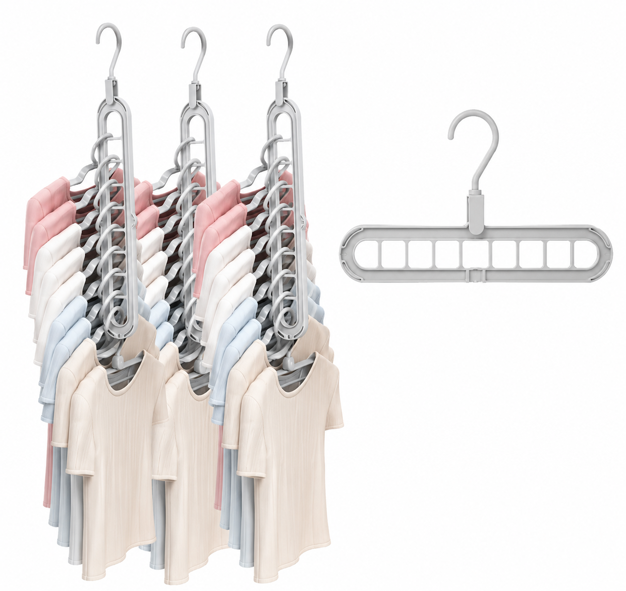 Space-Saving Magic Hangers
