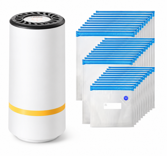 Portable Rechargeable Vacuum Sealer Kit