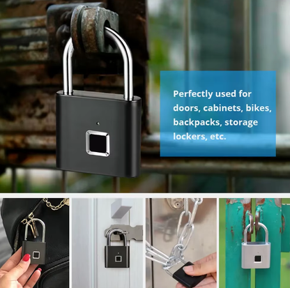 Rechargeable Fingerprint Padlock